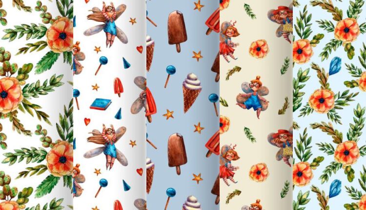 31 تصویر PNG آبرنگی جادوگر کوچولو   Little Fairies Watercolor