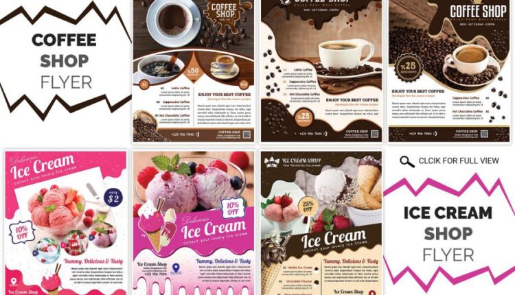 سری دوم 120 فایل لایه باز پوستر و تراکت   Flyer & Poster