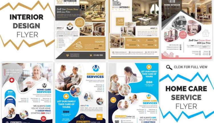 سری دوم 120 فایل لایه باز پوستر و تراکت   Flyer & Poster