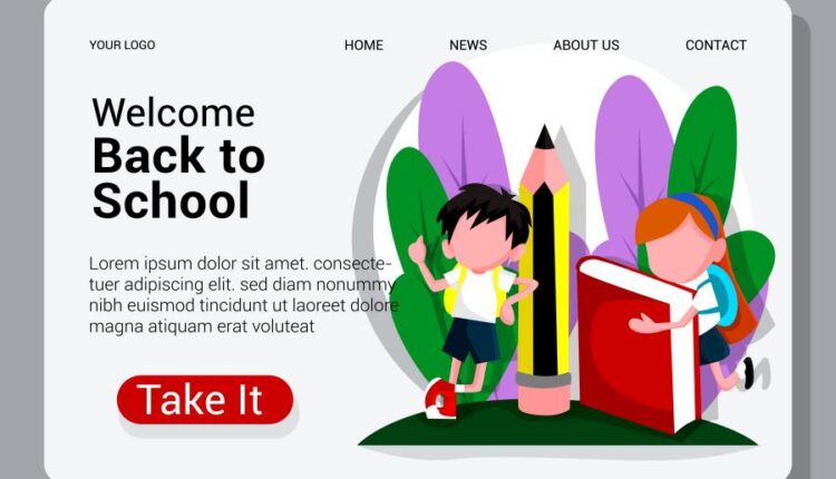 بنر های وکتوری تصویرسازی شده برای وبسایت   Website vector