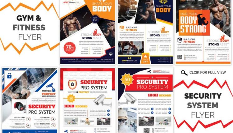 سری دوم 120 فایل لایه باز پوستر و تراکت   Flyer & Poster