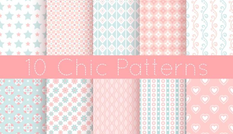 مجموعه پترن های کاربردی و زیبا   Seamless Pattern Collection