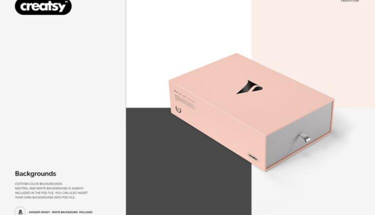 موکاپ کیف کاغذی جعبه و باکس هدیه   Gift Boxes Mockup