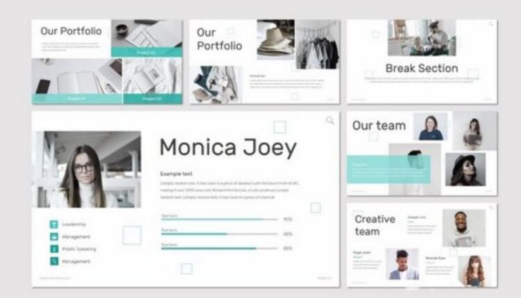 قالب آماده پاورپوینت کارلو   Carlo Powerpoint Template
