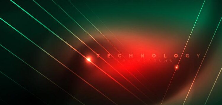 پس زمینه های نورانی انتزاعی   Light effect background