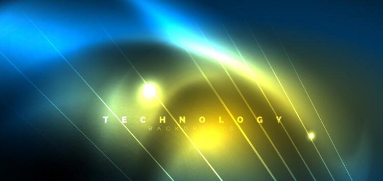 پس زمینه های نورانی انتزاعی   Light effect background