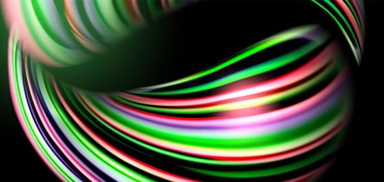 پس زمینه های نورانی انتزاعی   Light effect background