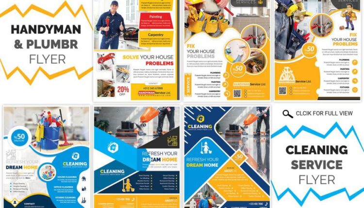 سری دوم 120 فایل لایه باز پوستر و تراکت   Flyer & Poster