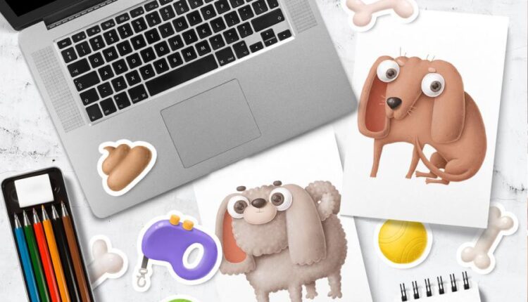 تصویر سازی فانتزی سگ ها   Doggos collection