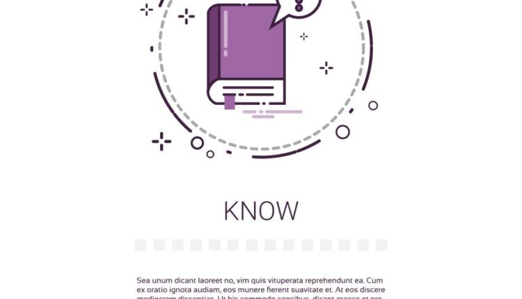 وکتور جذاب علم و دانش و معرفت   Learning Web Banner