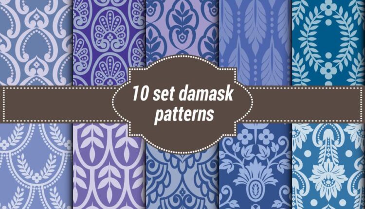 مجموعه پترن های کاربردی و زیبا   Seamless Pattern Collection