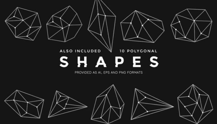 تکسچر و اشکال هندسی نویر   Noir Glitch textures and shapes