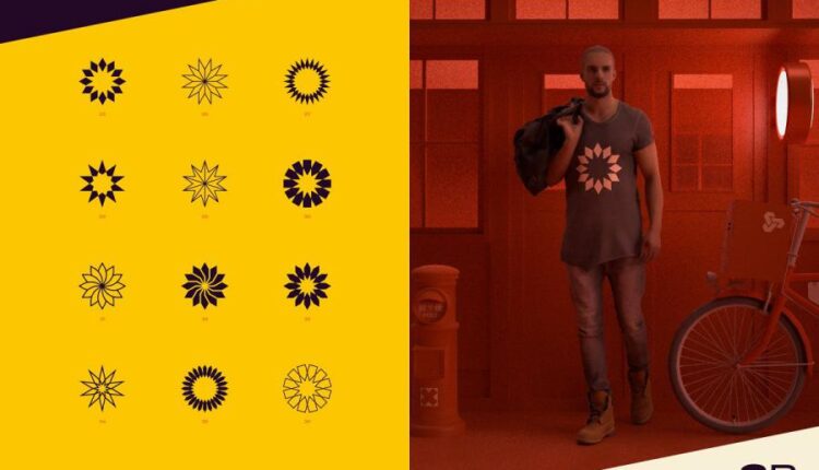 دانلود اشکال هندسی مختلف برای لوگو   Logo marks & shapes