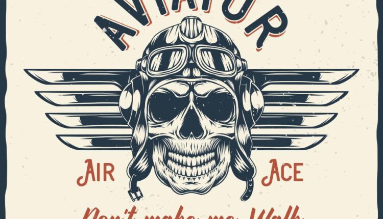 فونت انگلیسی فوق العاده اویئیشن کوکتل   Aviation Cocktail Font