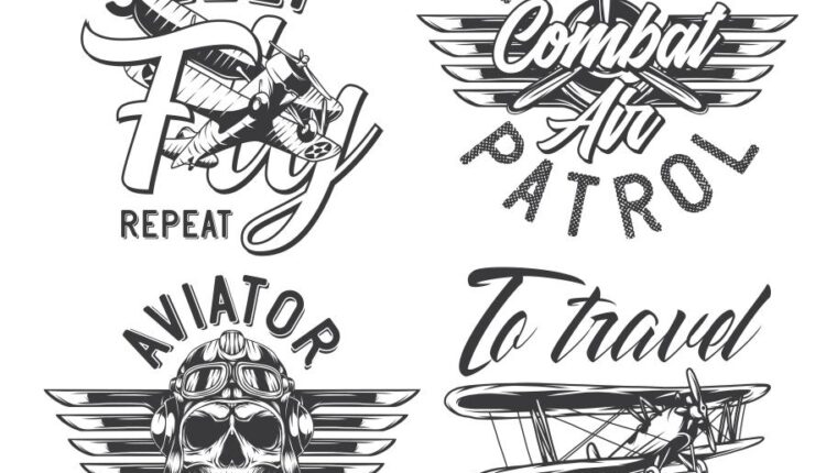 فونت انگلیسی فوق العاده اویئیشن کوکتل   Aviation Cocktail Font