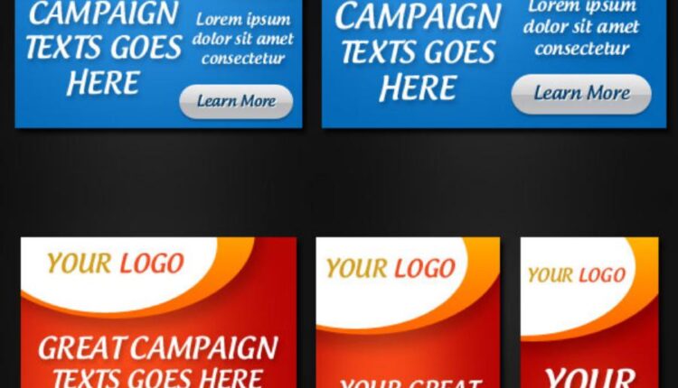 فایل لایه باز بنر و تبلیغات فضای مجازی   Business App Banner