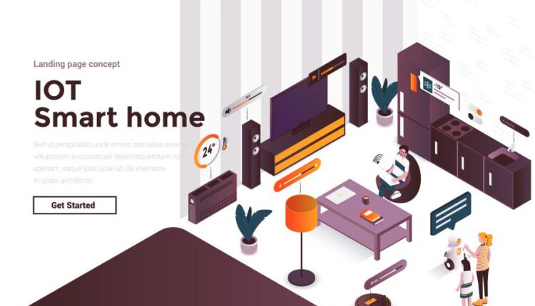 وکتور ایزومتریک دنیای مدرن   Modern online Isometric