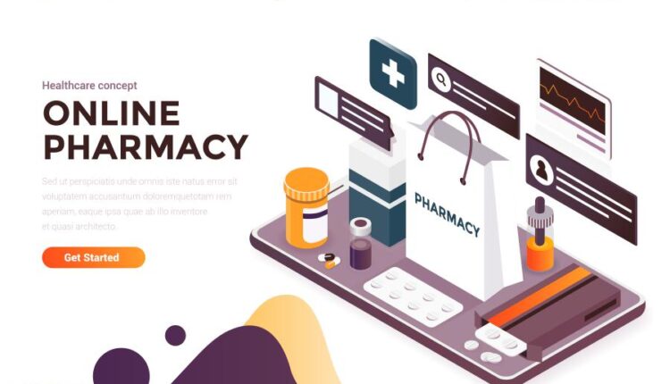 وکتور ایزومتریک دنیای مدرن   Modern online Isometric