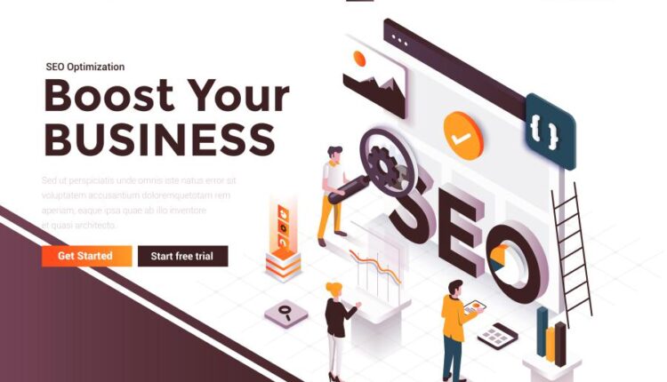 وکتور ایزومتریک دنیای مدرن   Modern online Isometric