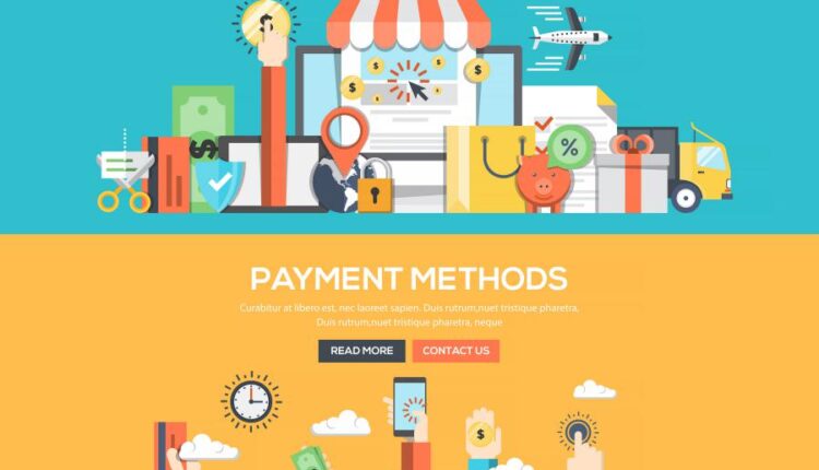 بنر های وکتوری با موضوع های مختلف   concept banner