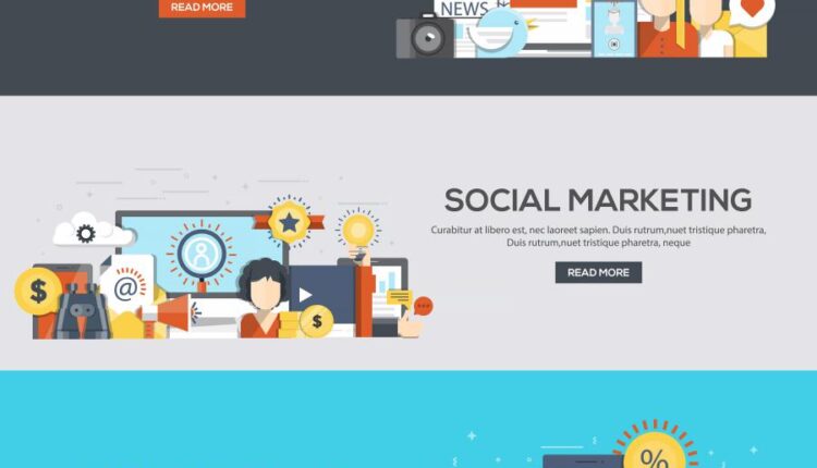 بنر های وکتوری با موضوع های مختلف   concept banner