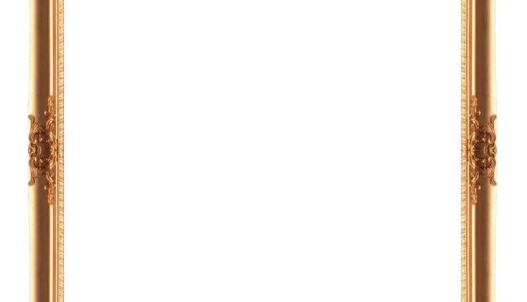 تصاویر استوک قاب عکس و نقاشی   Picture Frame Isolated