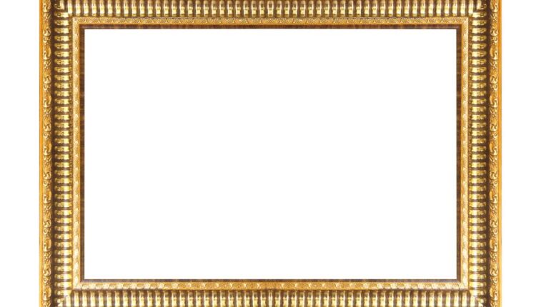 تصاویر استوک قاب عکس و نقاشی   Picture Frame Isolated
