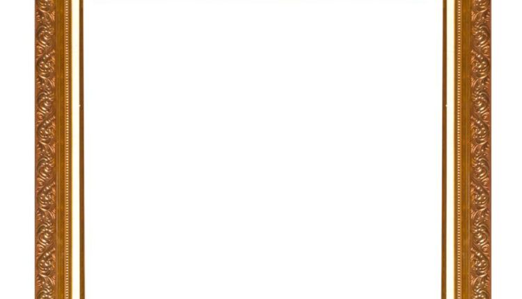 تصاویر استوک قاب عکس و نقاشی   Picture Frame Isolated