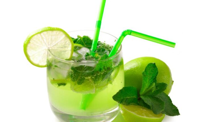 عکس استوک موهیتو   Mojito Cocktail Isolated