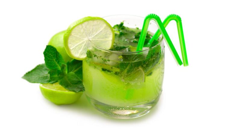 عکس استوک موهیتو   Mojito Cocktail Isolated