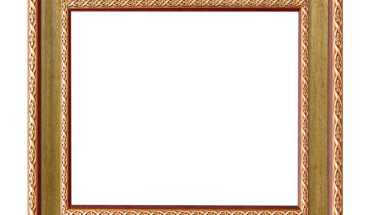 تصاویر استوک قاب عکس و نقاشی   Picture Frame Isolated