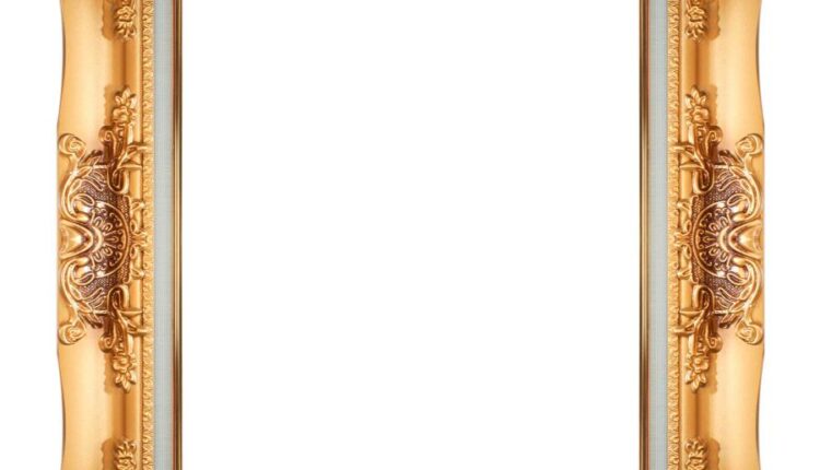 تصاویر استوک قاب عکس و نقاشی   Picture Frame Isolated