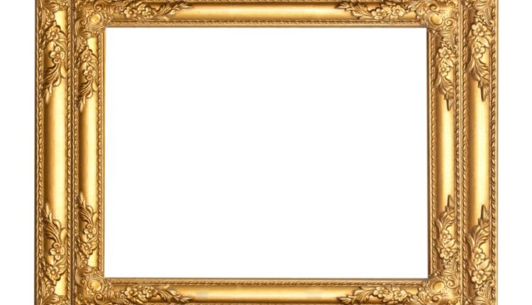 تصاویر استوک قاب عکس و نقاشی   Picture Frame Isolated