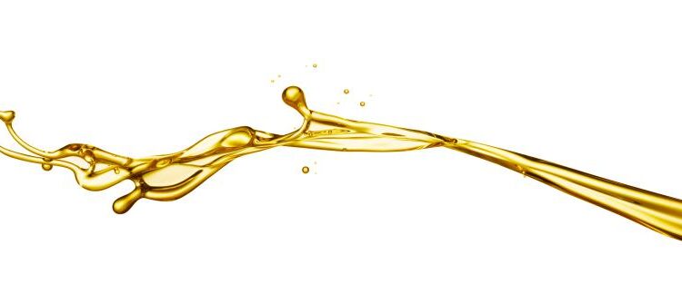 عکس استوک روغن مایع   Oil Splash Isolated