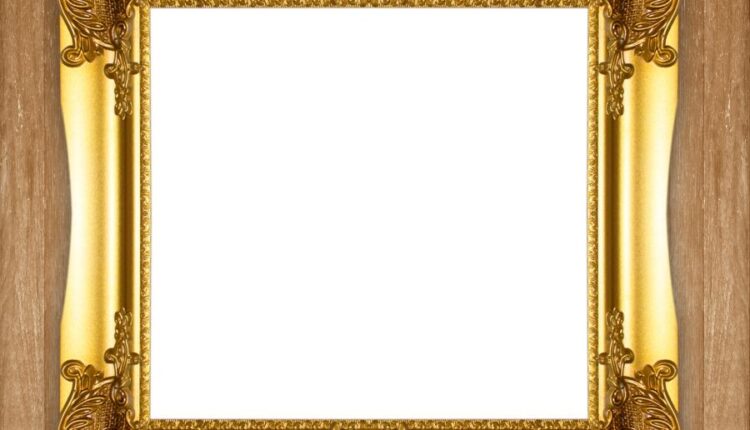 تصاویر استوک قاب عکس و نقاشی   Picture Frame Isolated