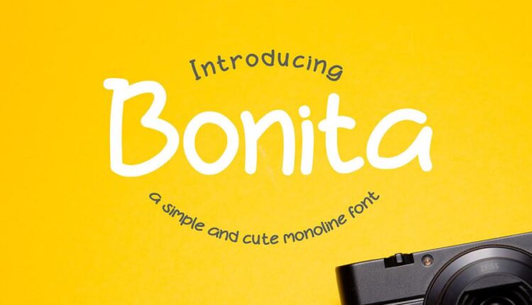 فونت انگلیسی پر کاربرد بونیتا   Bonita Serif Font