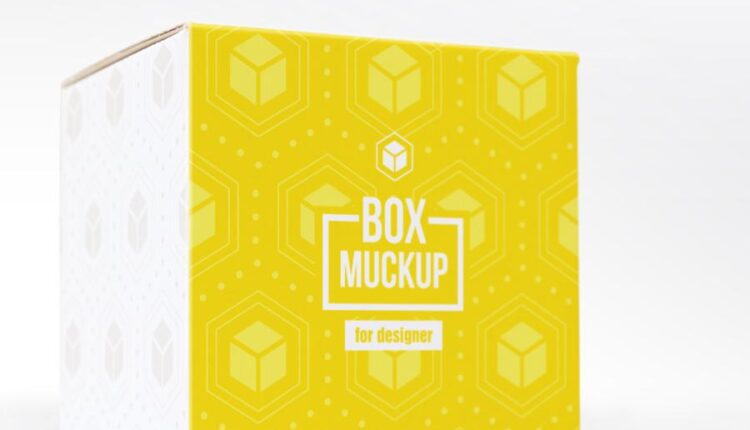موکاپ کاربردی انواع جعبه   CM Box Mockup