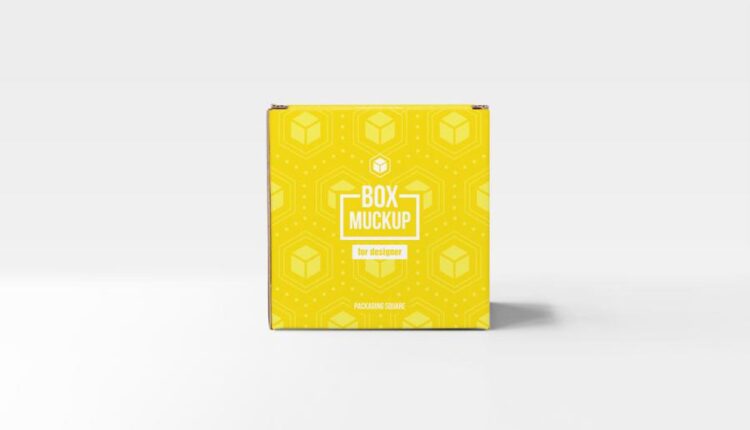 موکاپ کاربردی انواع جعبه   CM Box Mockup