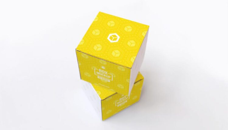 موکاپ کاربردی انواع جعبه   CM Box Mockup