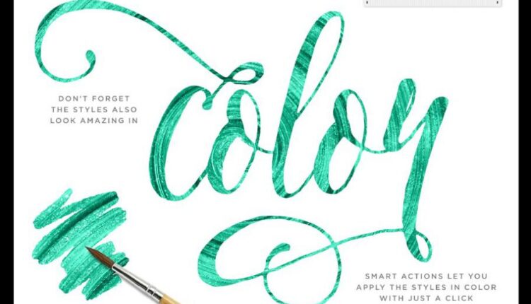 استایل طلایی نوشته برای ایلوستریتور   Gold Styles for Illustrator