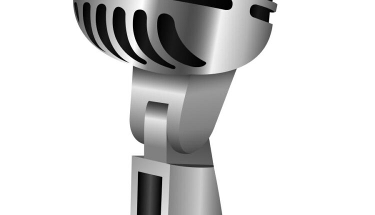 وکتور میکروفن با مدل های مختلف   microphone studios