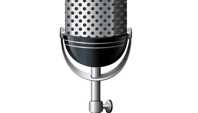 وکتور میکروفن با مدل های مختلف   microphone studios