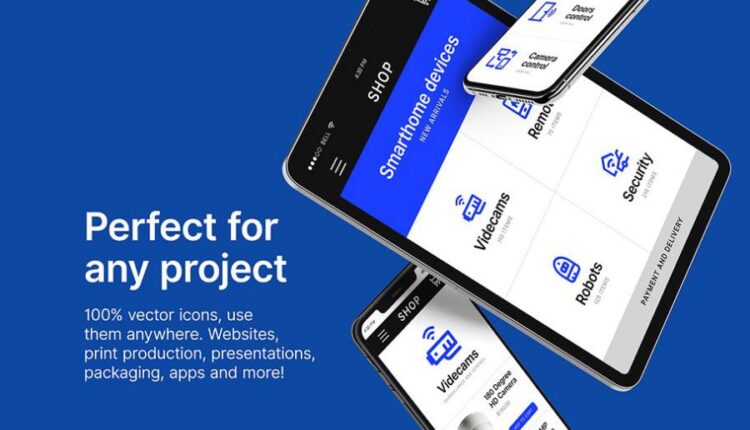 آیکون دستگاه های خانه هوشمند   Smart home devices