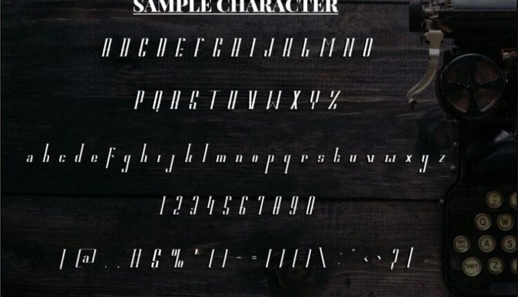 فونت انگلیسی زیبای اِلوینو   ELVINO font