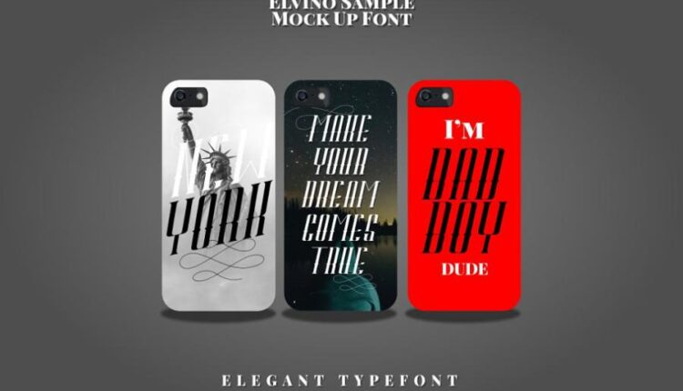 فونت انگلیسی زیبای اِلوینو   ELVINO font