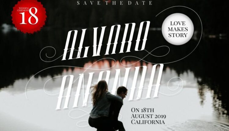 فونت انگلیسی زیبای اِلوینو   ELVINO font