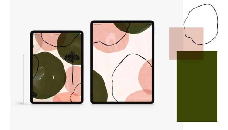 پترن های آبرنگی سبز ولنتاین   Velveteen Green Pattern Set