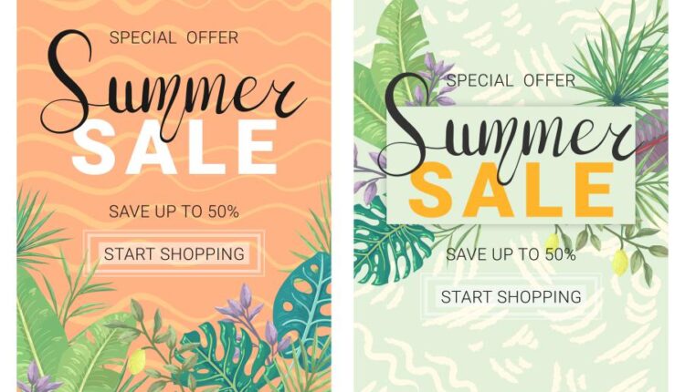 بنر های تبلیغاتی فروش های فوق العاده تابستانی   holiday banner