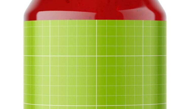 موکاپ لیبل بسته بندی شیشه غذا   Food Jar Mockups