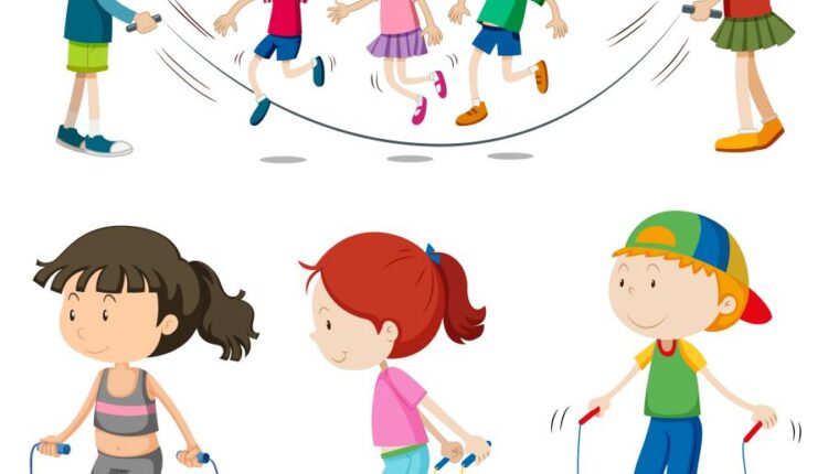 وکتور های کودکان و بازی بچه ها   Kids Games and Sports